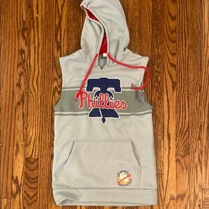 Hooded Sleeveless Youth Kids Phillies Sweatshirt